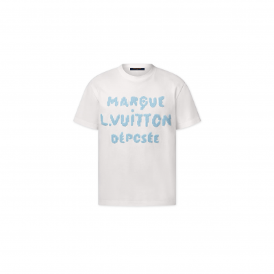 LOUIS VUITTON EMBROIDERED SIGNATURE T-SHIRT 1AIKD5